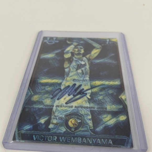 Custom Made Victor Wembanyama Trading Card Fan Art Card. - Picture 4 of 6